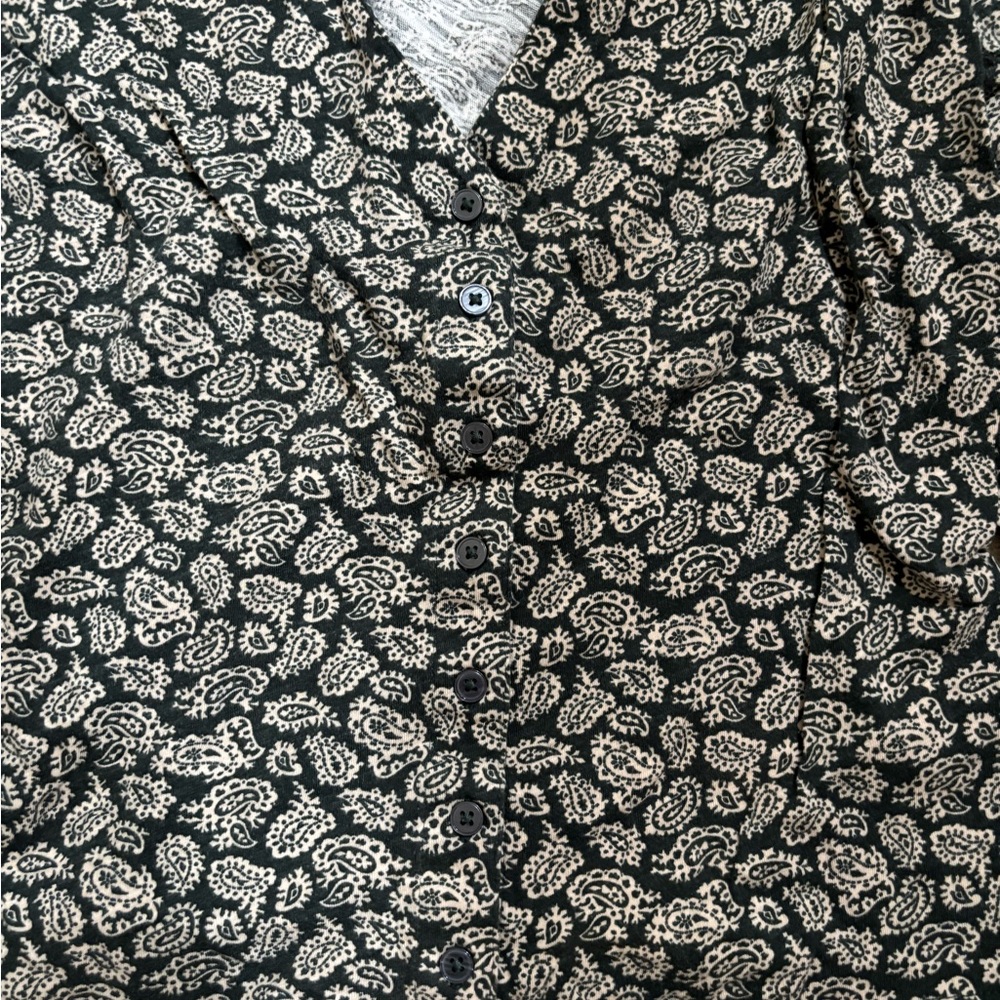 Boden Monochrome Patterned Top - image 2